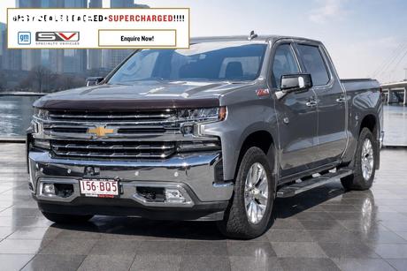 Grey 2021 Chevrolet Silverado Crew Cab Utility 1500 Ltz Premium Tech Pack