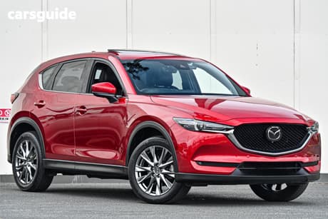 Red 2019 Mazda CX-5 Wagon Akera (4X4)