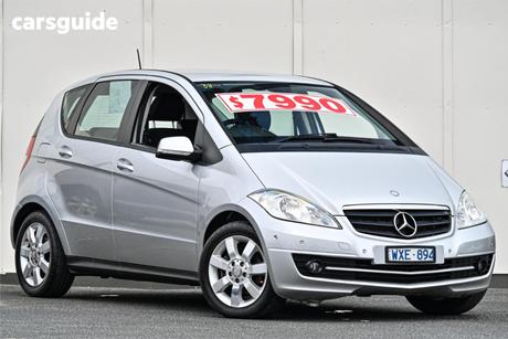 Silver 2008 Mercedes-Benz A170 Hatchback Classic