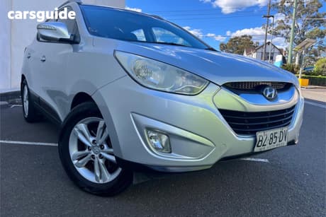 Silver 2010 Hyundai IX35 Wagon Elite (Awd)