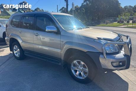 Gold 2003 Toyota Landcruiser Prado SUV GXL 4X4
