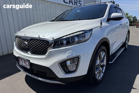 White 2017 Kia Sorento Wagon Sli (4X4)