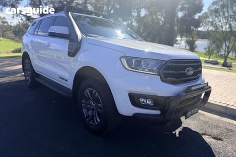 White 2021 Ford Everest Wagon Trend (4Wd)