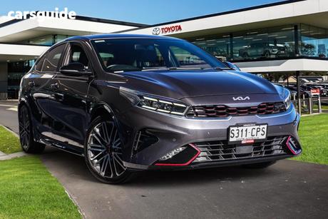 Grey 2022 Kia Cerato Hatchback Gt