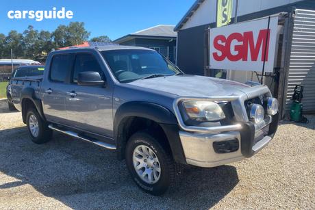 Grey 2007 Mazda BT-50 Dual Cab Pick-up B3000 Dx (4X4)