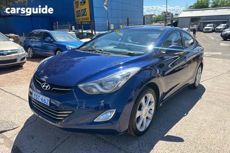 Blue 2011 Hyundai Elantra Sedan Premium