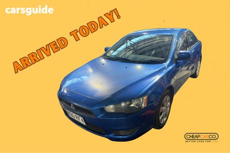 Blue 2011 Mitsubishi Lancer Sedan Es