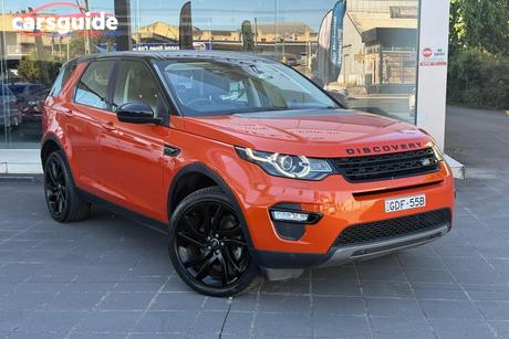 Orange 2016 Land Rover Discovery Sport Wagon Td4 180 Se 5 Seat