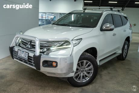 White 2018 Mitsubishi Pajero Sport Wagon Glx (4X4) 5 Seat
