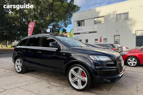 Black 2014 Audi Q7 Wagon 4.2 Tdi Quattro