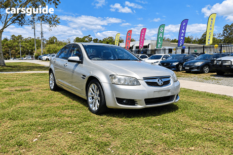 Beige 2011 Holden Commodore Sedan Berlina International