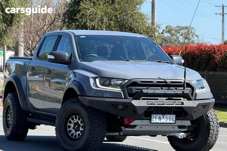 Grey 2018 Ford Ranger Double Cab Pick Up Raptor 2.0 (4X4)