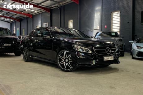 Black 2015 Mercedes-Benz E400 Sedan