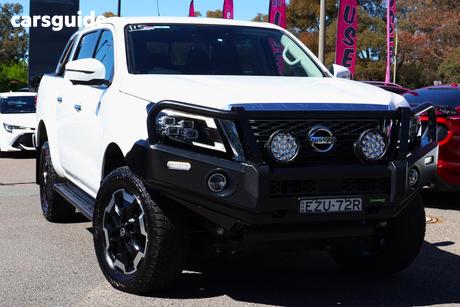 White 2023 Nissan Navara Dual Cab Pick-up St-X (4X4) Leather/Sunroof