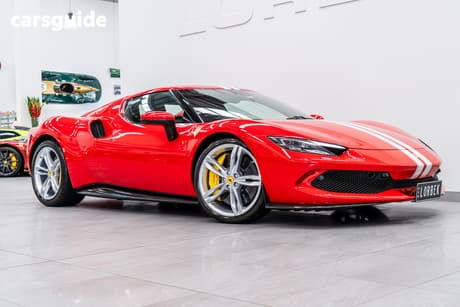 Red 2023 Ferrari 296 Coupe Gtb (Phev)