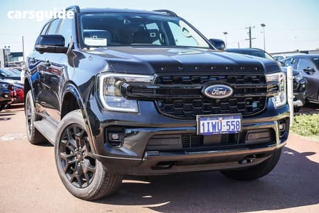 Black 2024 Ford Everest Wagon Sport (4Wd)