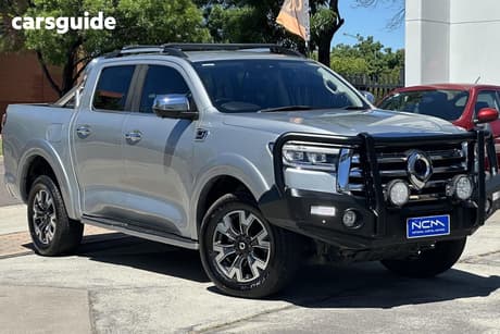 Silver 2021 GWM UTE Dual Cab Utility Cannon-X (4X4)