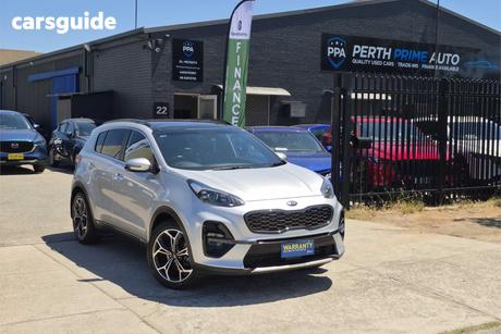 Silver 2018 Kia Sportage Wagon Gt-Line (Awd)
