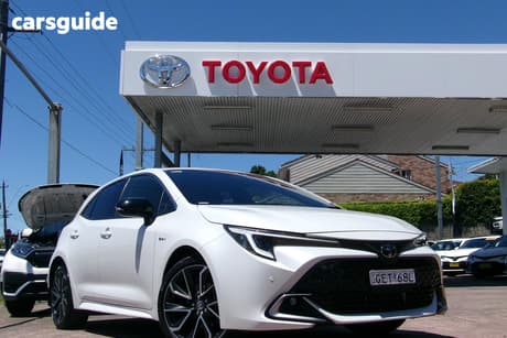 White 2026 Toyota Corolla Hatchback Zr Hybrid