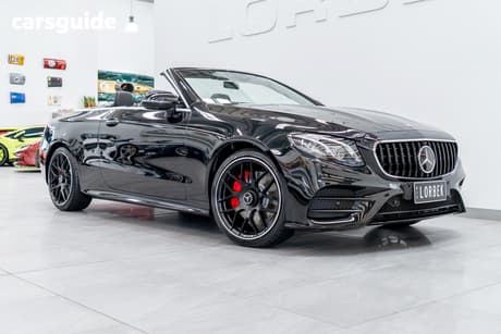 Black 2019 Mercedes-Benz E450 Cabriolet 4Matic