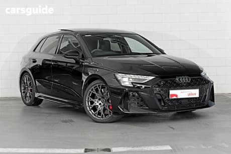 Black 2025 Audi RS 3 Sportback 2.5 Tfsi S Tronic