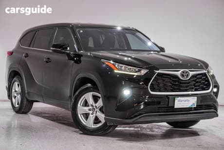 Black 2023 Toyota Kluger Wagon Gx 2Wd