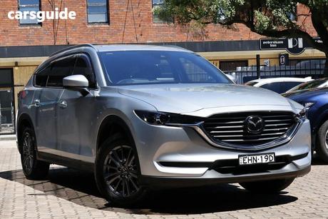 Silver 2020 Mazda CX-8 Wagon Sport (Fwd)