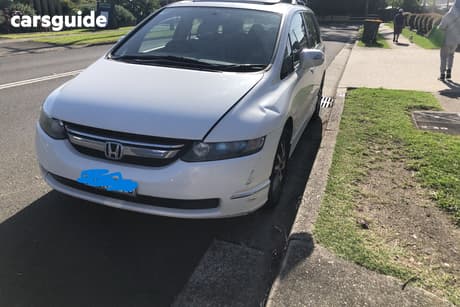 White 2007 Honda Odyssey Wagon Luxury