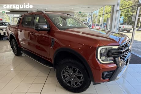 Orange 2023 Ford Ranger Double Cab Pick Up Wildtrak 3.0 (4X4)