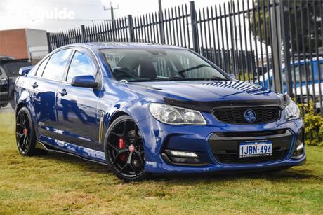 Blue 2016 Holden Commodore Sedan Ss-V Redline