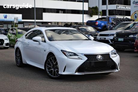 White 2015 Lexus RC350 Coupe F Sport
