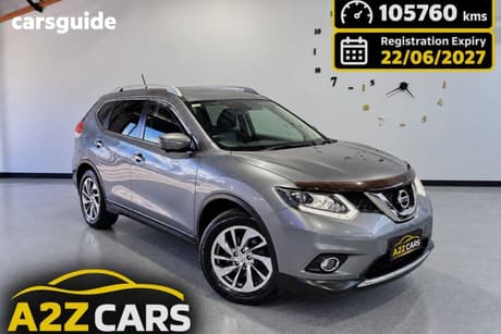 Grey 2015 Nissan X-Trail Wagon Ti (4X4)