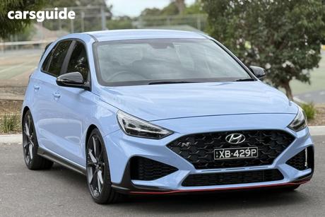 Blue 2021 Hyundai I30 Hatchback N