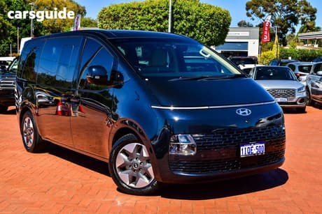 Blue 2021 Hyundai Staria Wagon Highlander