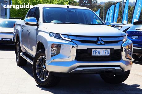 Silver 2021 Mitsubishi Triton Double Cab Pick Up Gls (4X4)