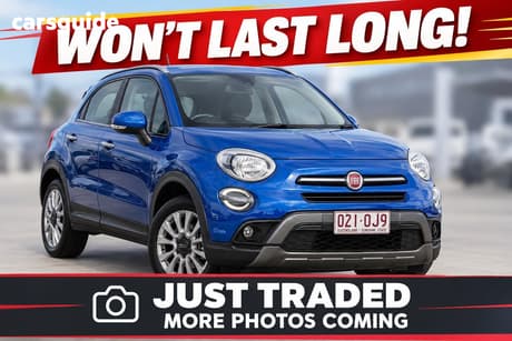 Blue 2018 Fiat 500X Wagon Pop Star