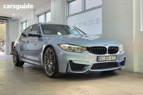Silver 2016 BMW M3 Sedan Competition