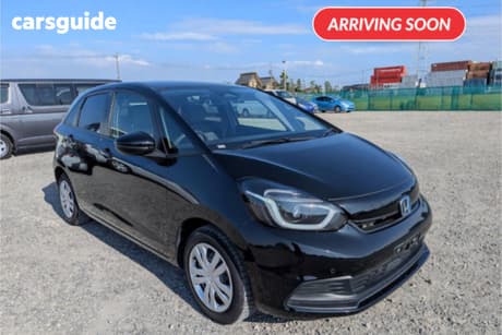 Black 2023 Honda Fit Hatch E:HEV BASIC