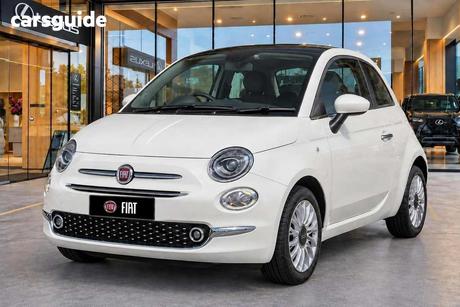 White 2024 Fiat 500 Hatchback Dolcevita