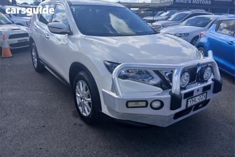 White 2017 Nissan X-Trail Wagon Ts (4Wd)