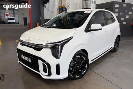 White 2024 Kia Picanto Hatchback Gt Line (Pe2)