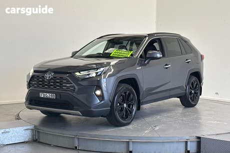 Grey 2023 Toyota RAV4 Wagon Cruiser (2Wd) Hybrid