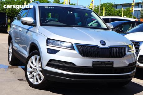 Silver 2021 Skoda Karoq Wagon 110Tsi