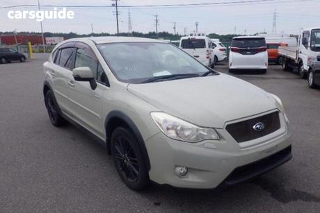 White 2013 Subaru XV SUV EYESIGHT HYBRID 2.0I (HYBRID) GPE