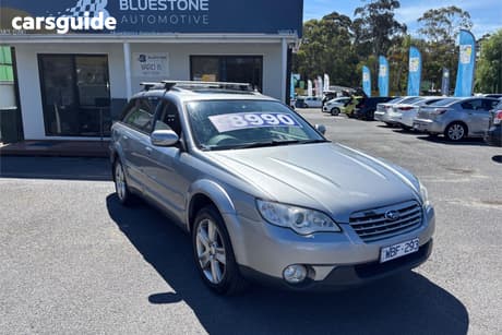 Silver 2007 Subaru Outback Wagon 2.5I Premium