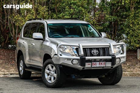 Silver 2017 Toyota Landcruiser Prado Wagon Gx (4X4)