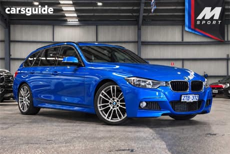 Blue 2013 BMW 320I Wagon Touring Sport Line