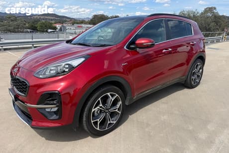 Red 2019 Kia Sportage Wagon Gt-Line (Awd)