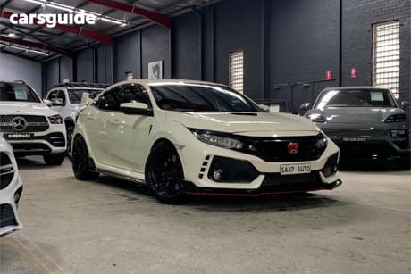 White 2020 Honda Civic Hatchback Type R