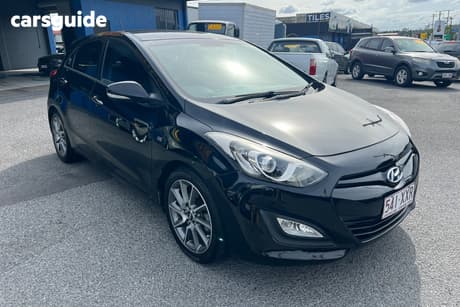Black 2013 Hyundai I30 Hatchback Sr